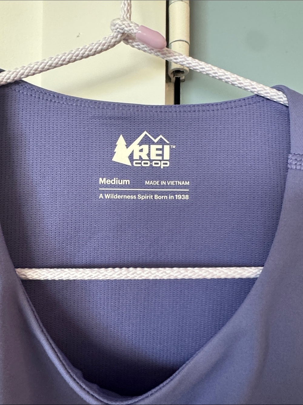 REI Active Pursuits Crop Tank Top - Horizon Purple - Picture 5 of 10